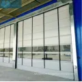 Cortina de apilamiento de alto rendimiento automático PVC Puerta rápida